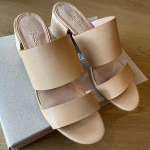 Madewell Kiera Mule Sandal - Vintage Beige